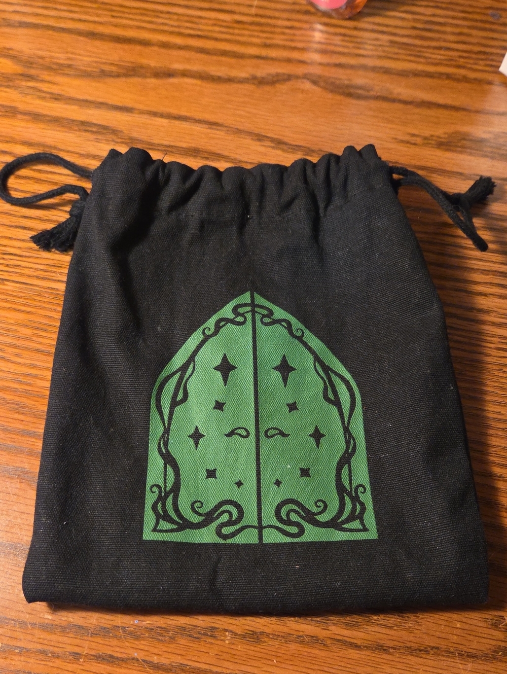 Witch Casket Draw String Bag